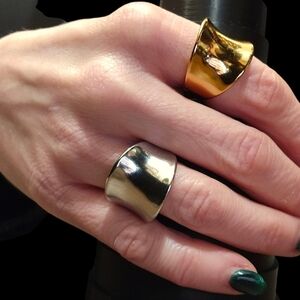 NEW 18KGP Statement Ring